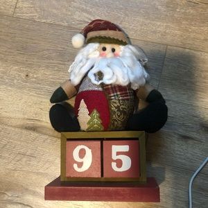 2 for $20 - Santa countdown to Christmas